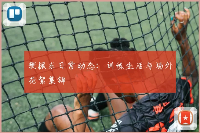 樊振东日常动态:训练生活与场外花絮集锦